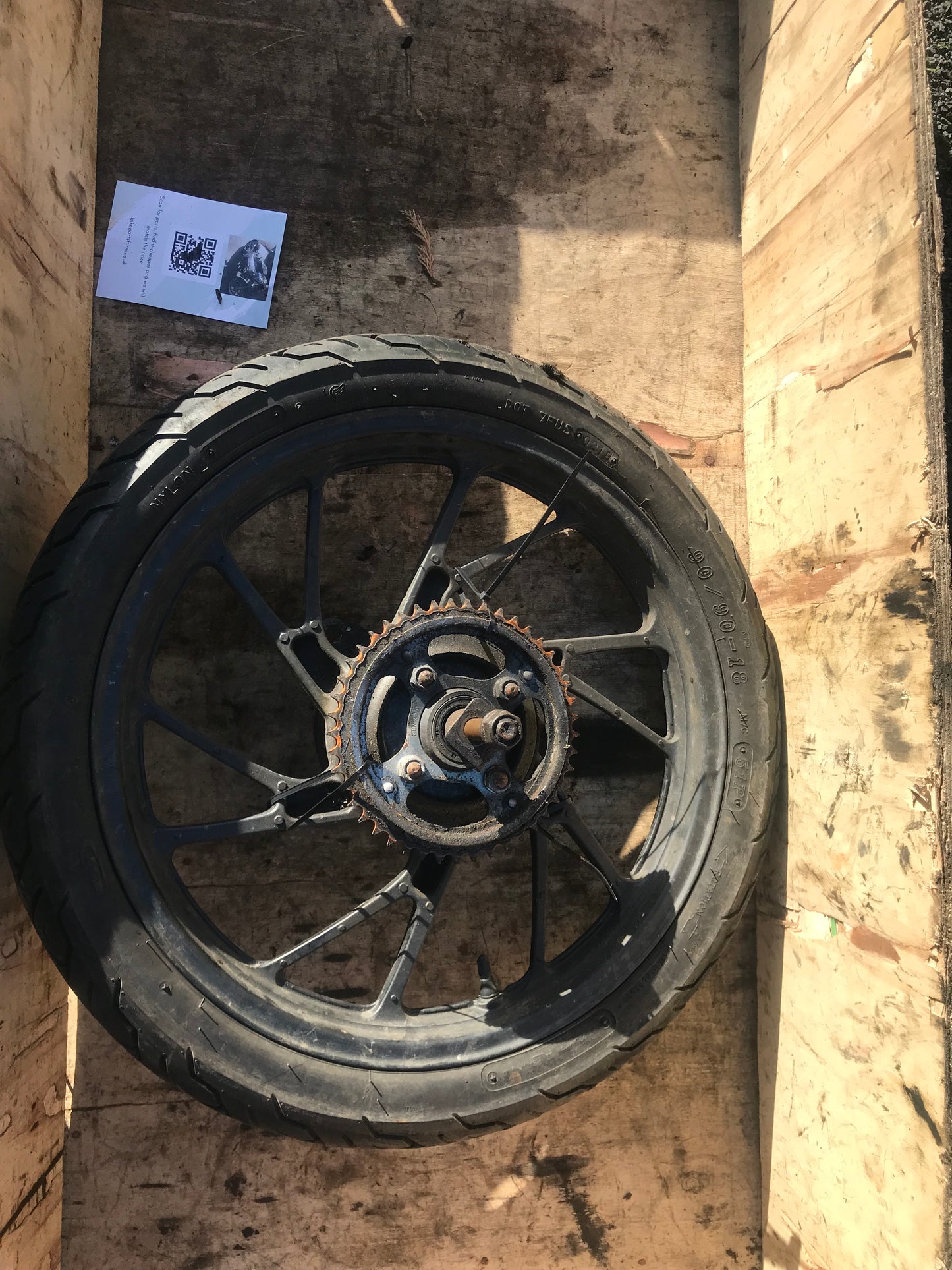 Honda Cbf 125 Motorbike Tyres
