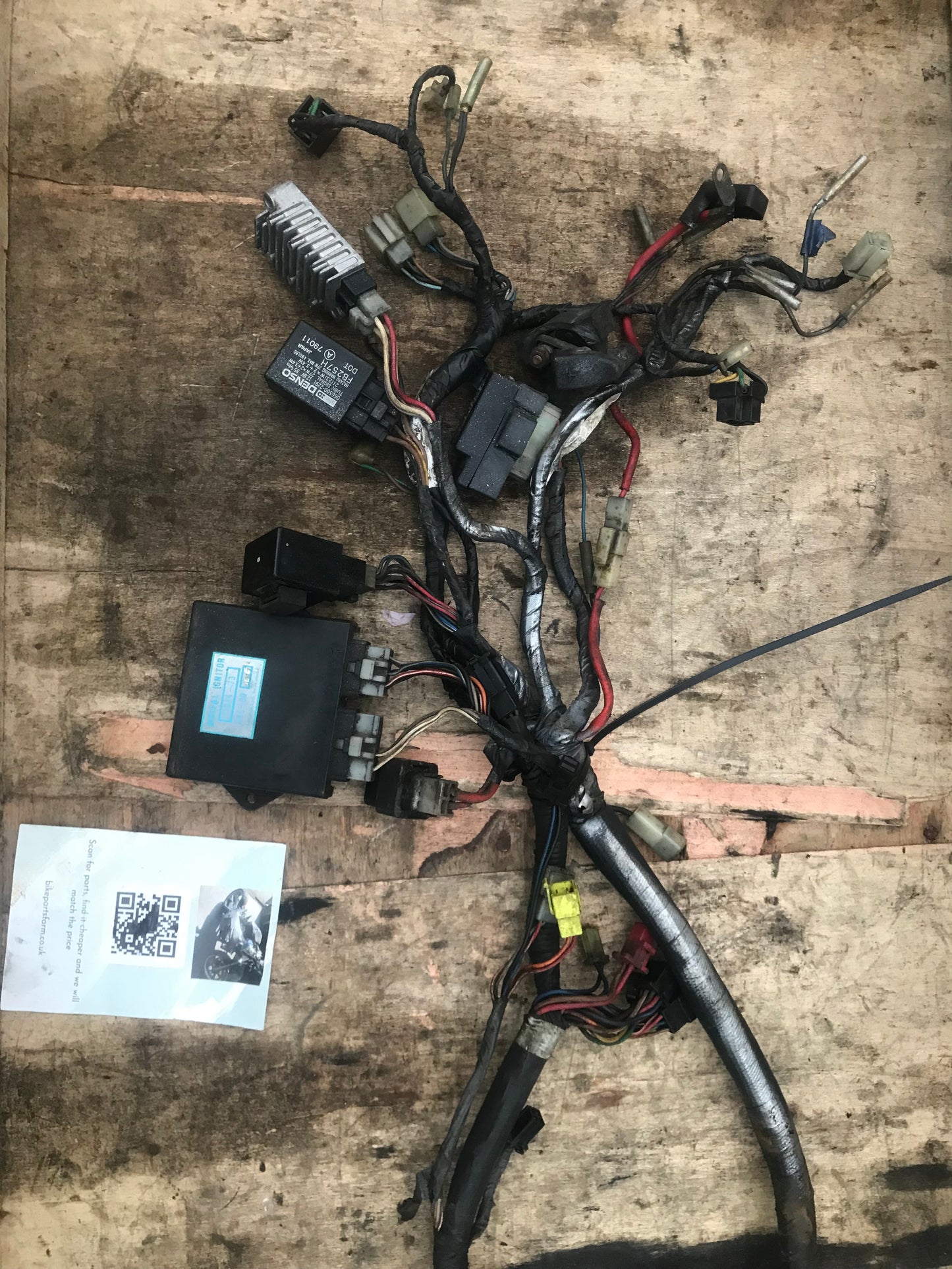 Yamaha FZR 600 3HE complete engine and full wiring including ECU 4 stroke