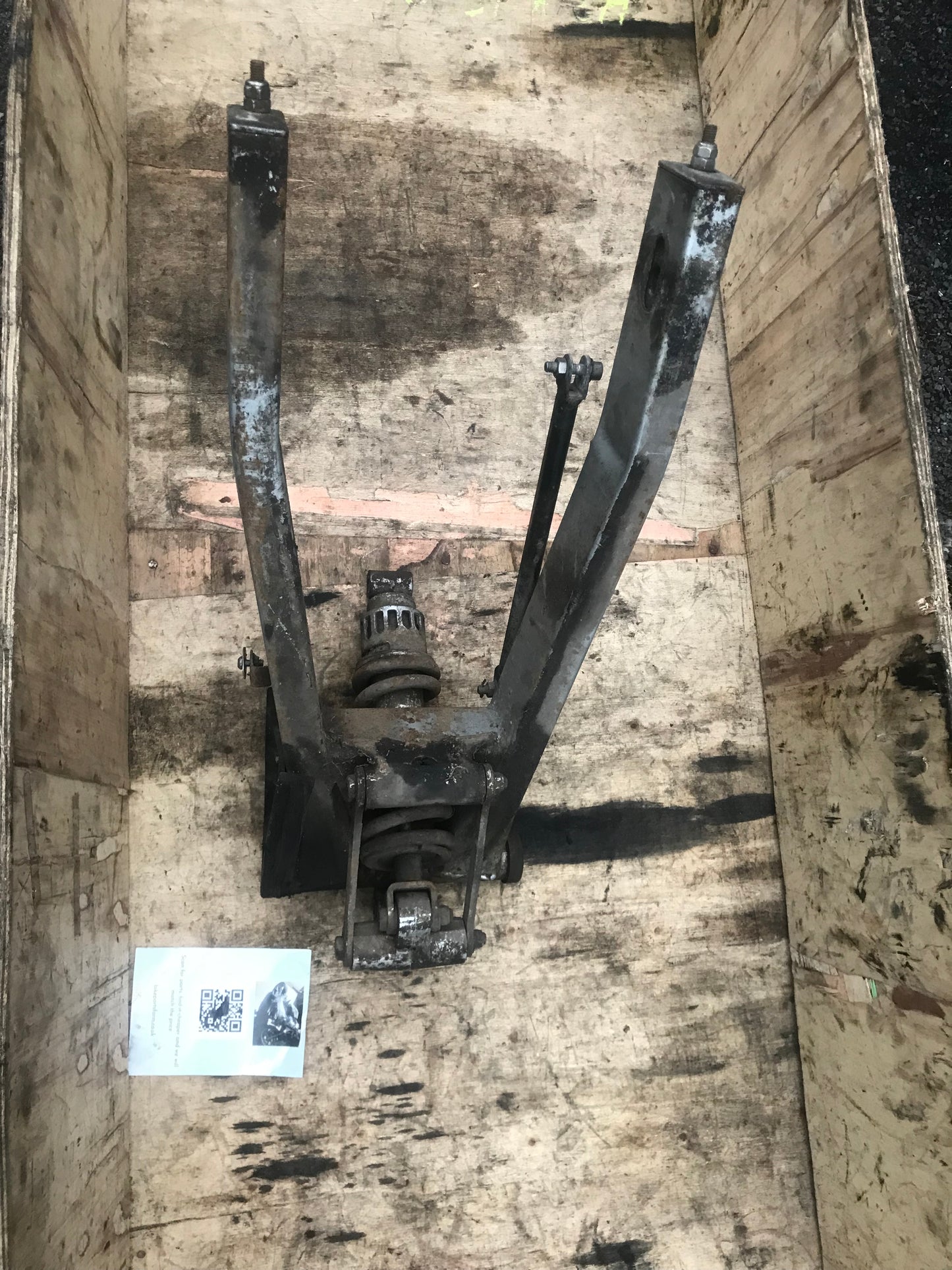 Yamaha FZR 600 3HE swing arm & shocker 1989