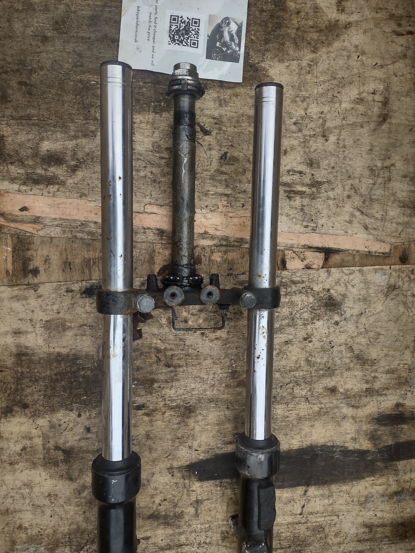 Yamaha YBR 125 front forks / shock absorbers