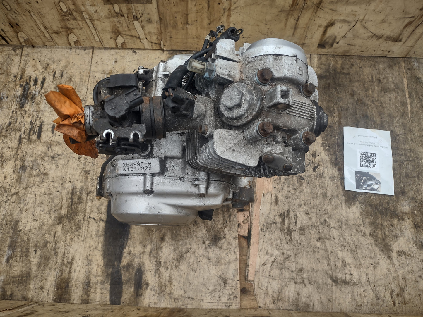 Yamaha YBR 125 engine E399E