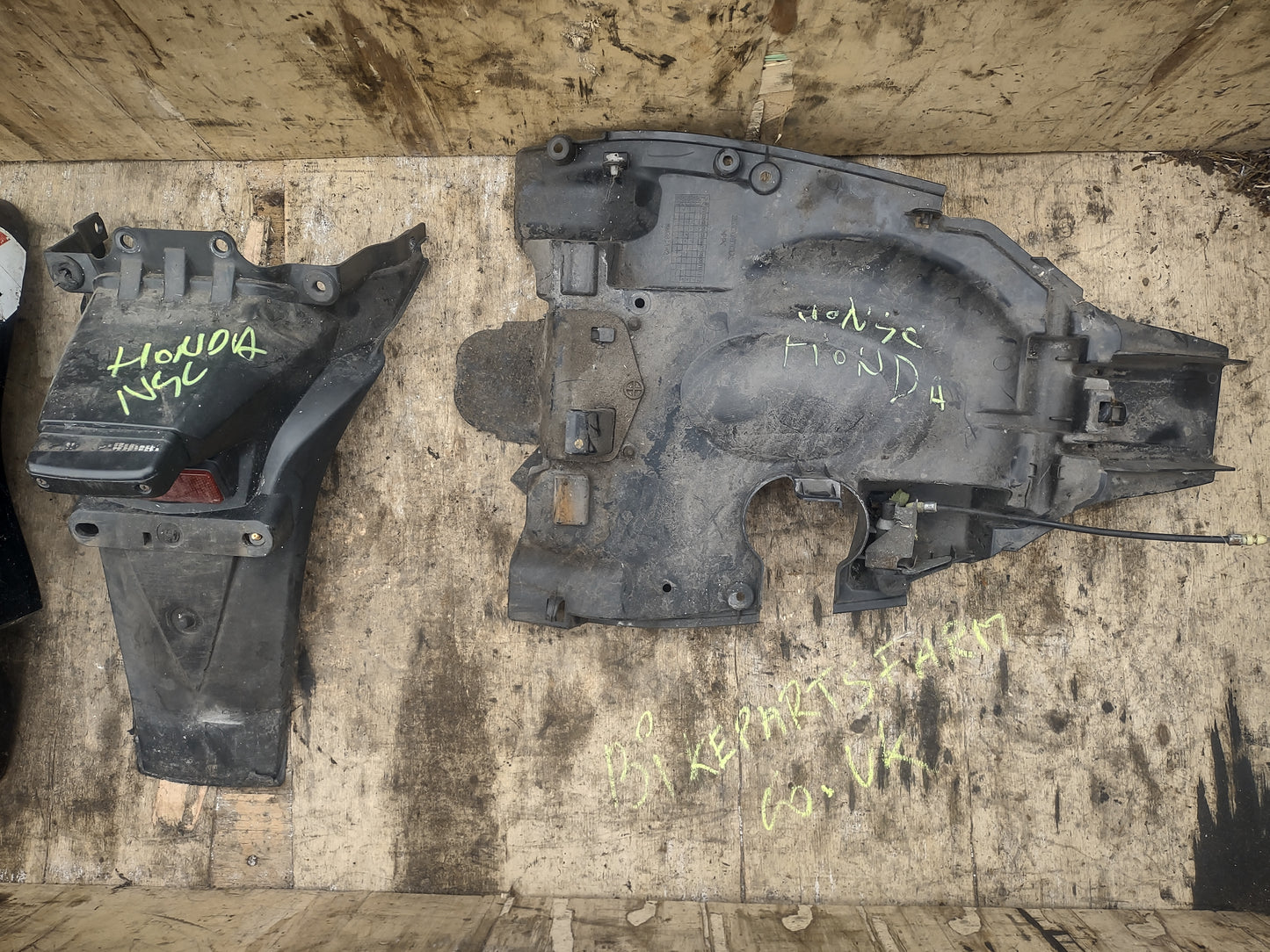 Honda vision NSC 110 fairings (2012)