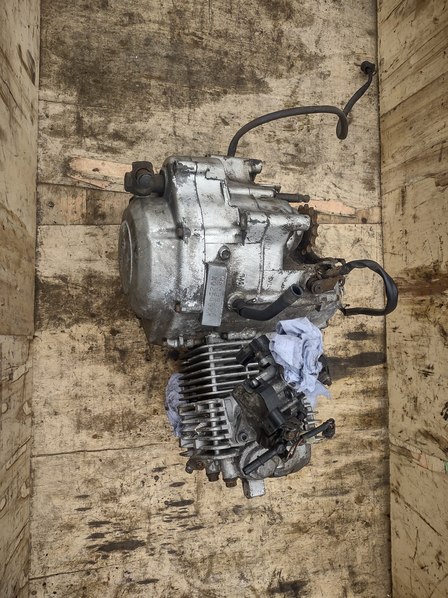 YAMAHA YBR 125 E399e engine