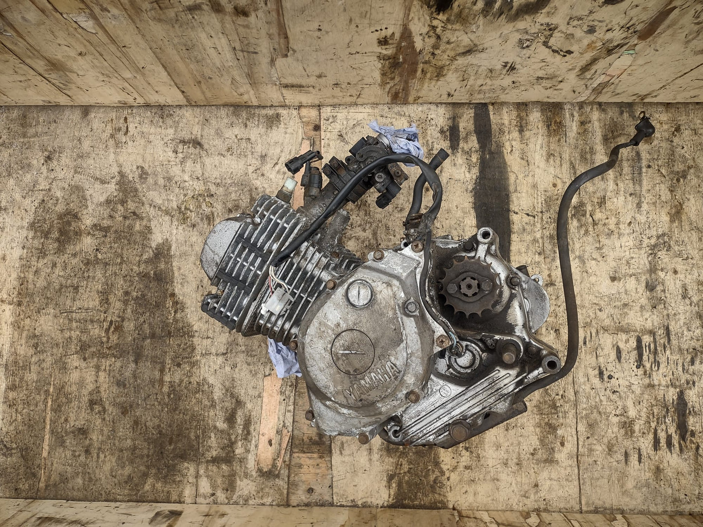 YAMAHA YBR 125 E399e engine