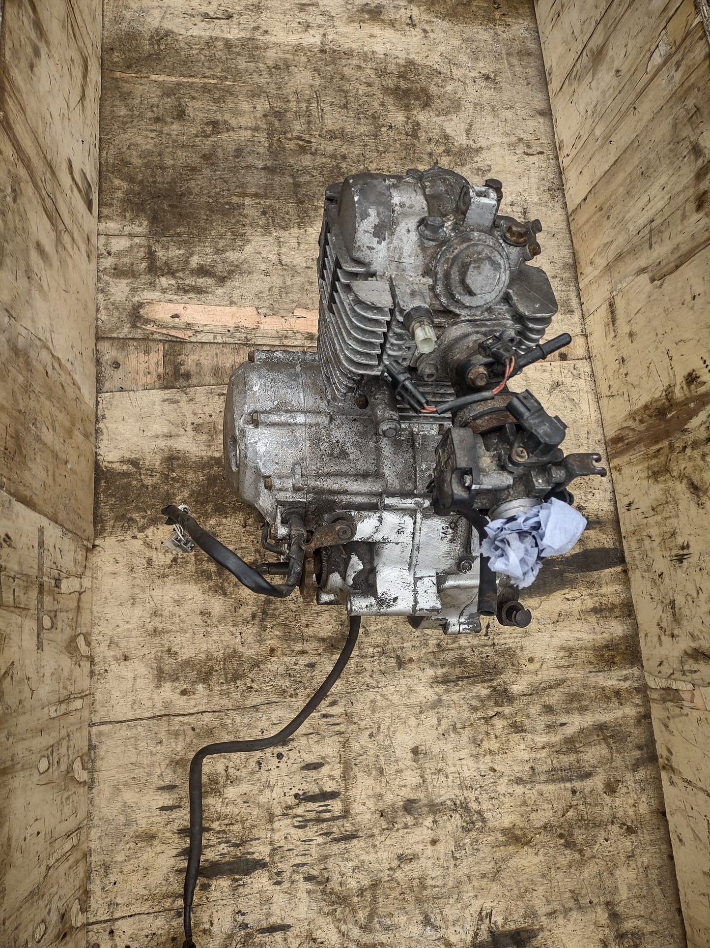 YAMAHA YBR 125 E399e engine