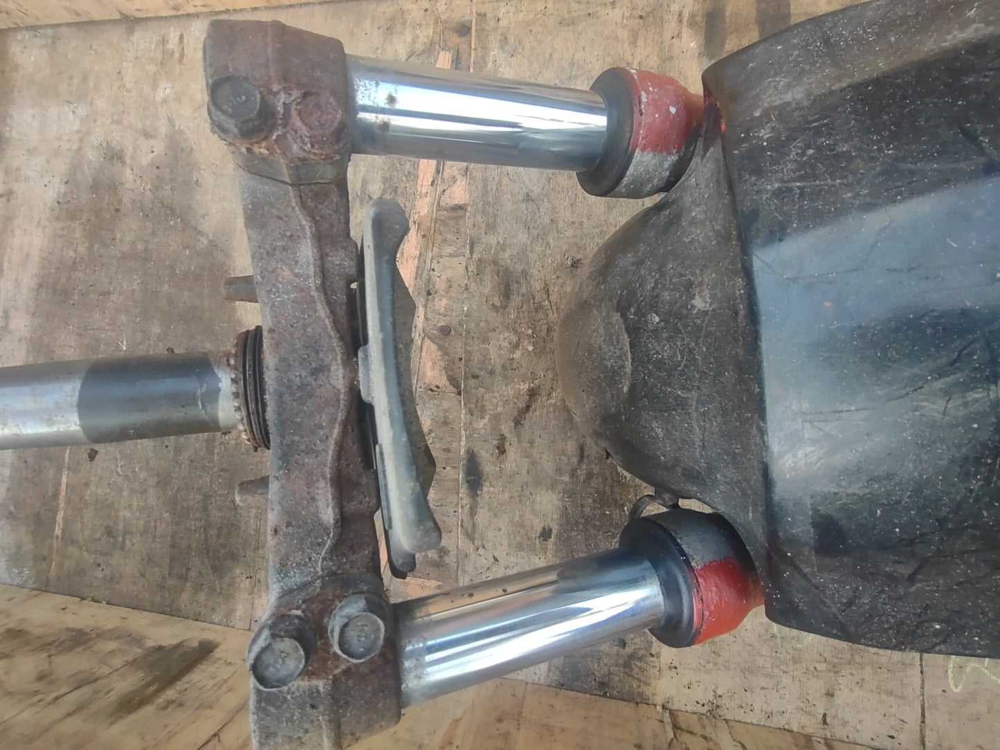 Honda PES 125 front forks, mudguard, spindle (OEM) used