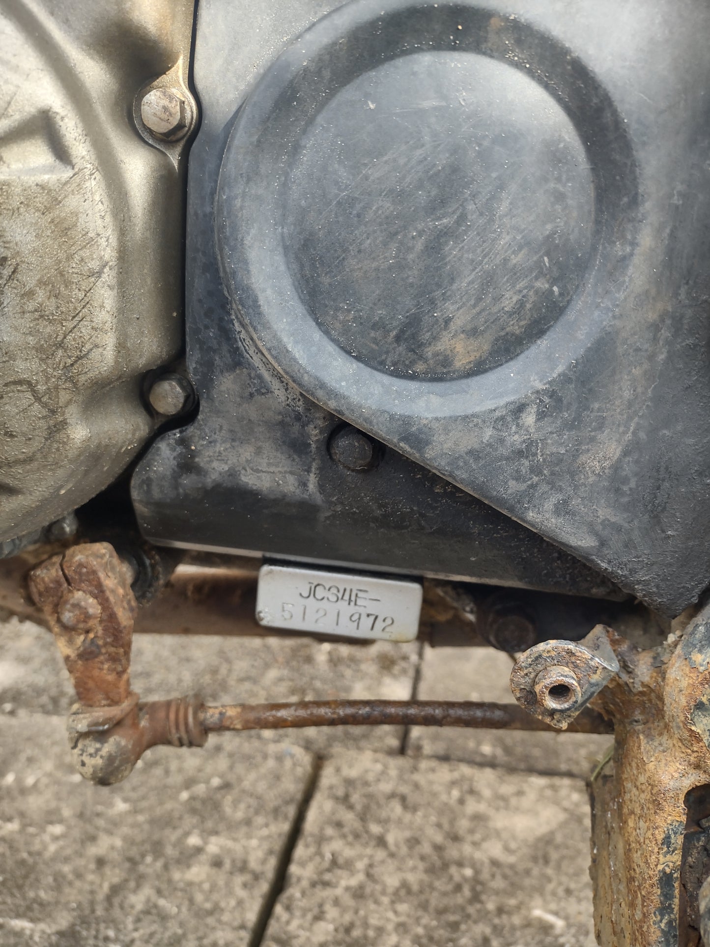 HONDA CBR 125 R JC34E engine
