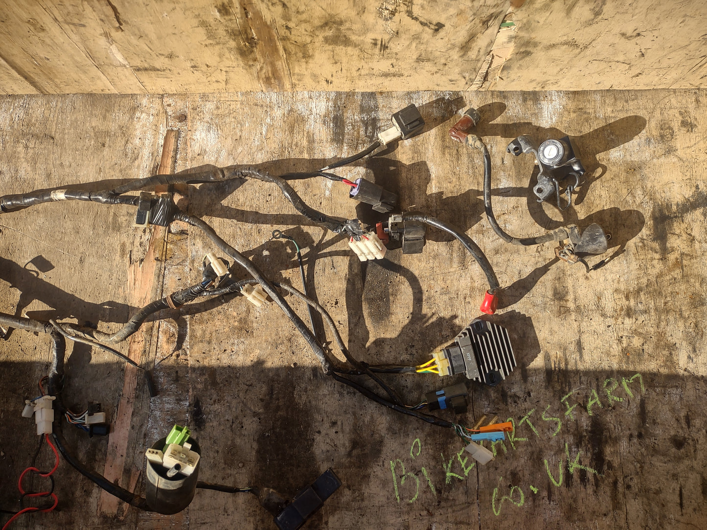 Honda CBR R 125 wiring (C1783)