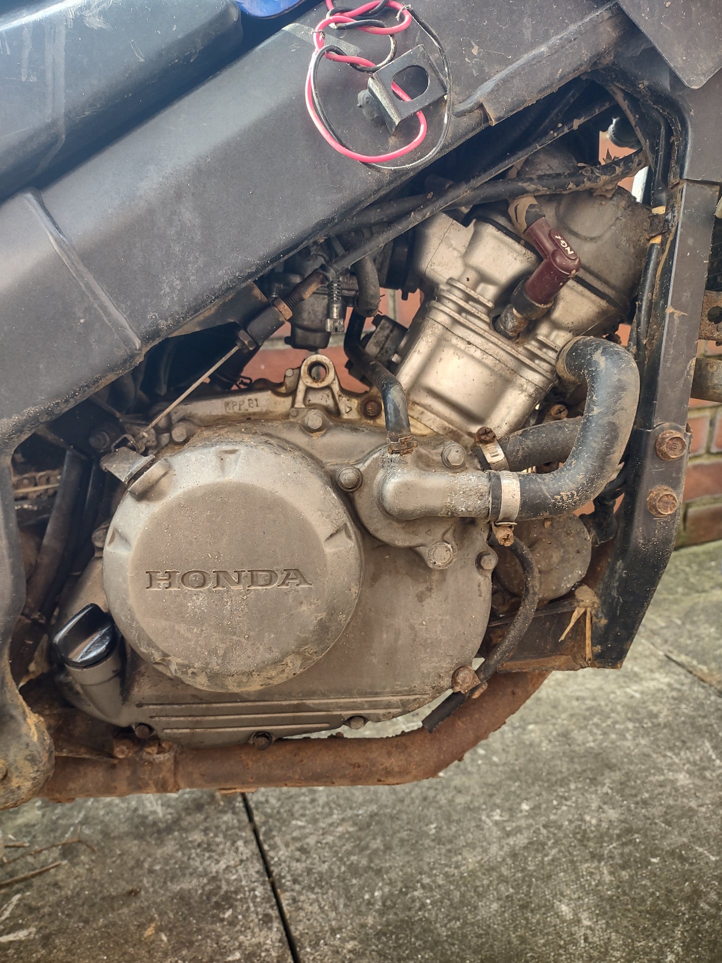 HONDA CBR 125 R JC34E engine