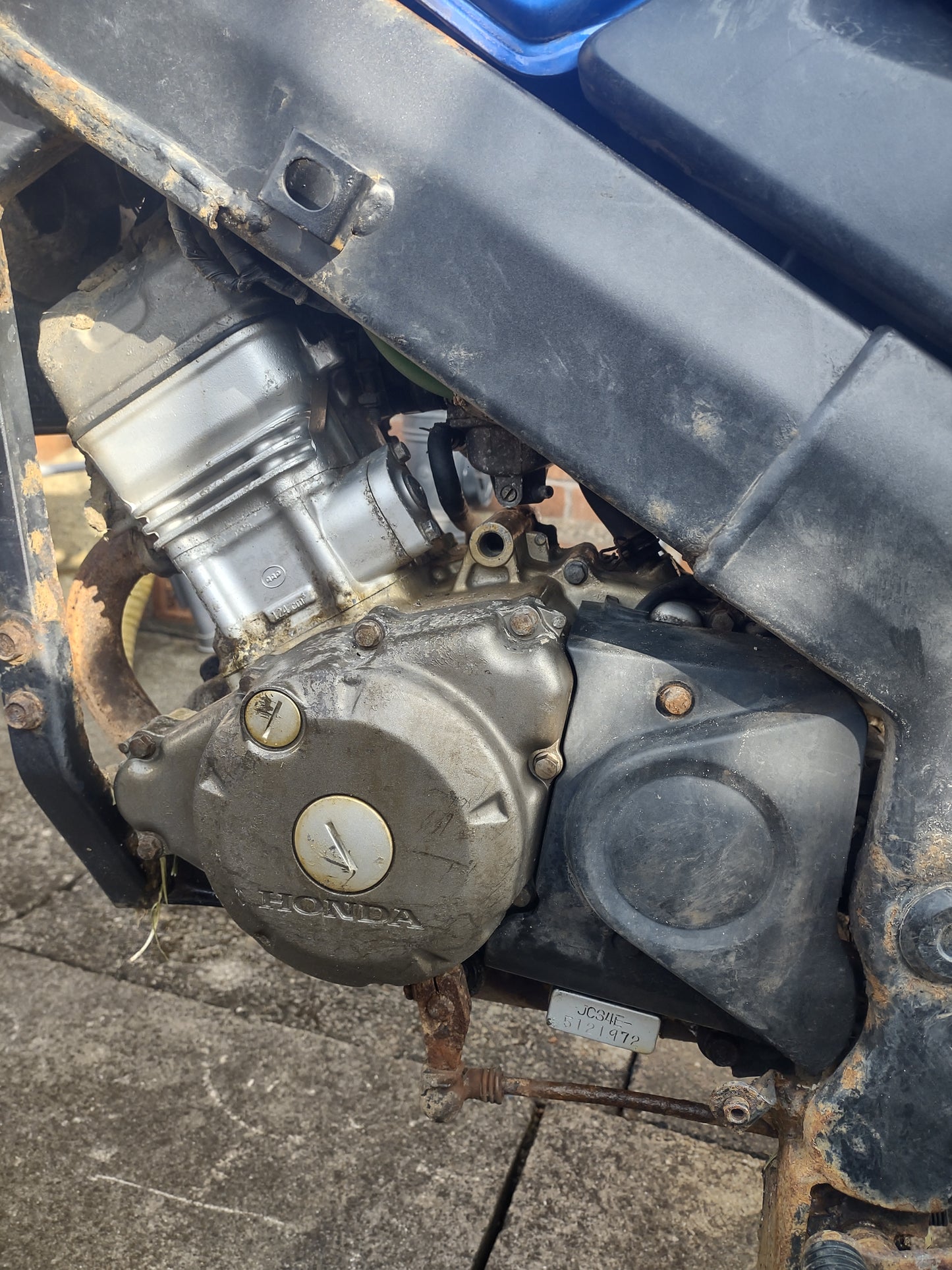 HONDA CBR 125 R JC34E engine