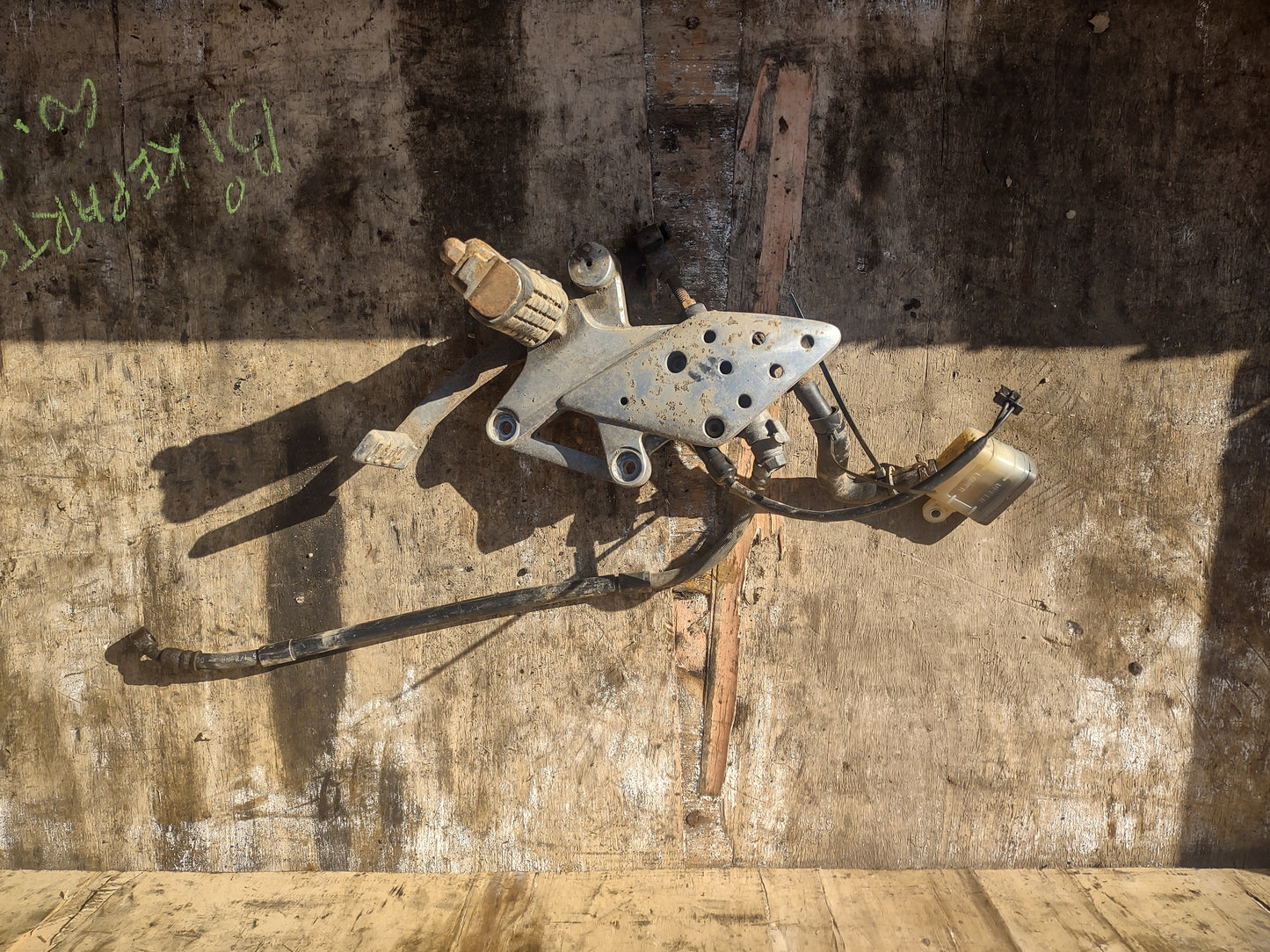 Honda CBR R 125 brake pedal assembly
