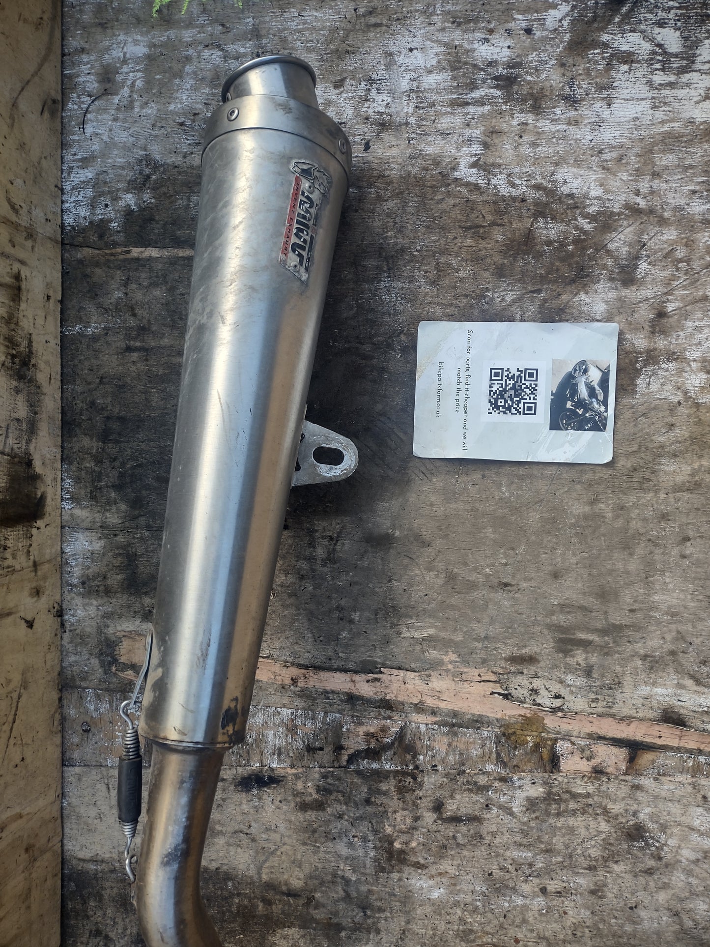 Honda CBR R 125 MIVV exhaust system