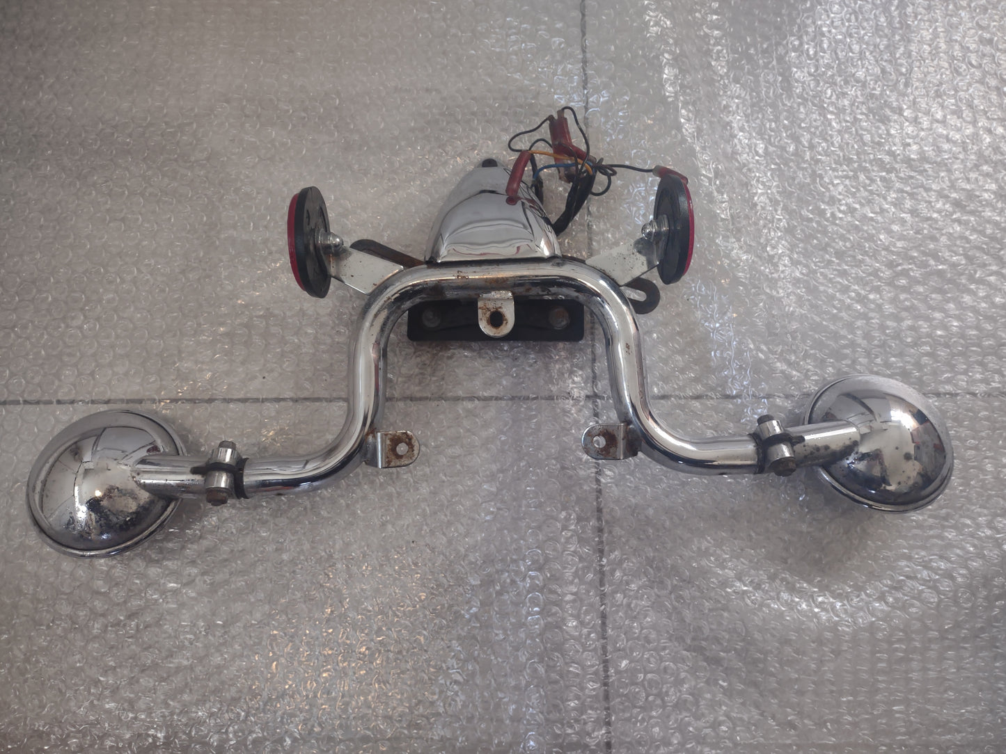 Yamaha xvs 650 dragstar; licence plate holder, indicators (OEM) used
