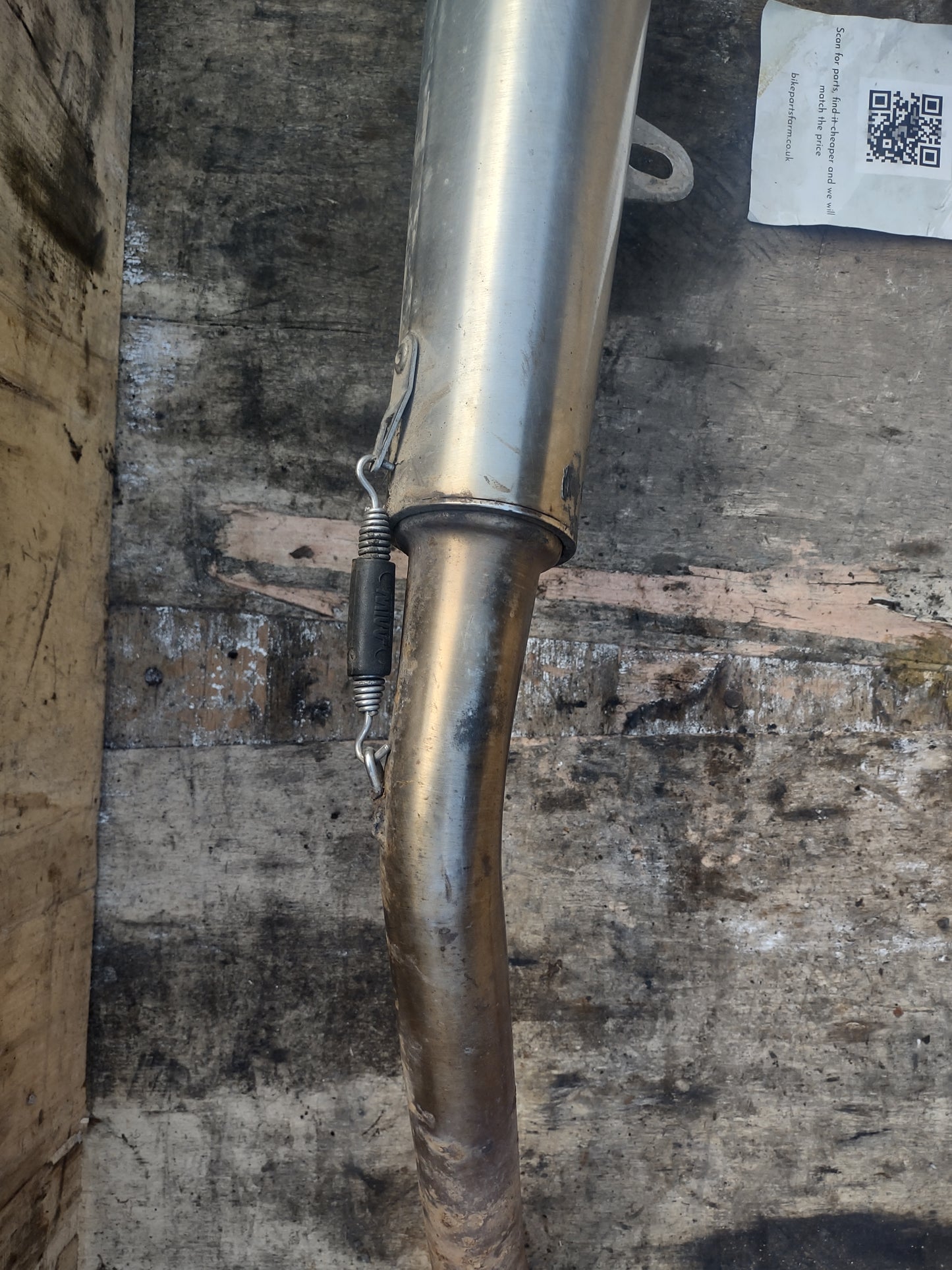 Honda CBR R 125 MIVV exhaust system