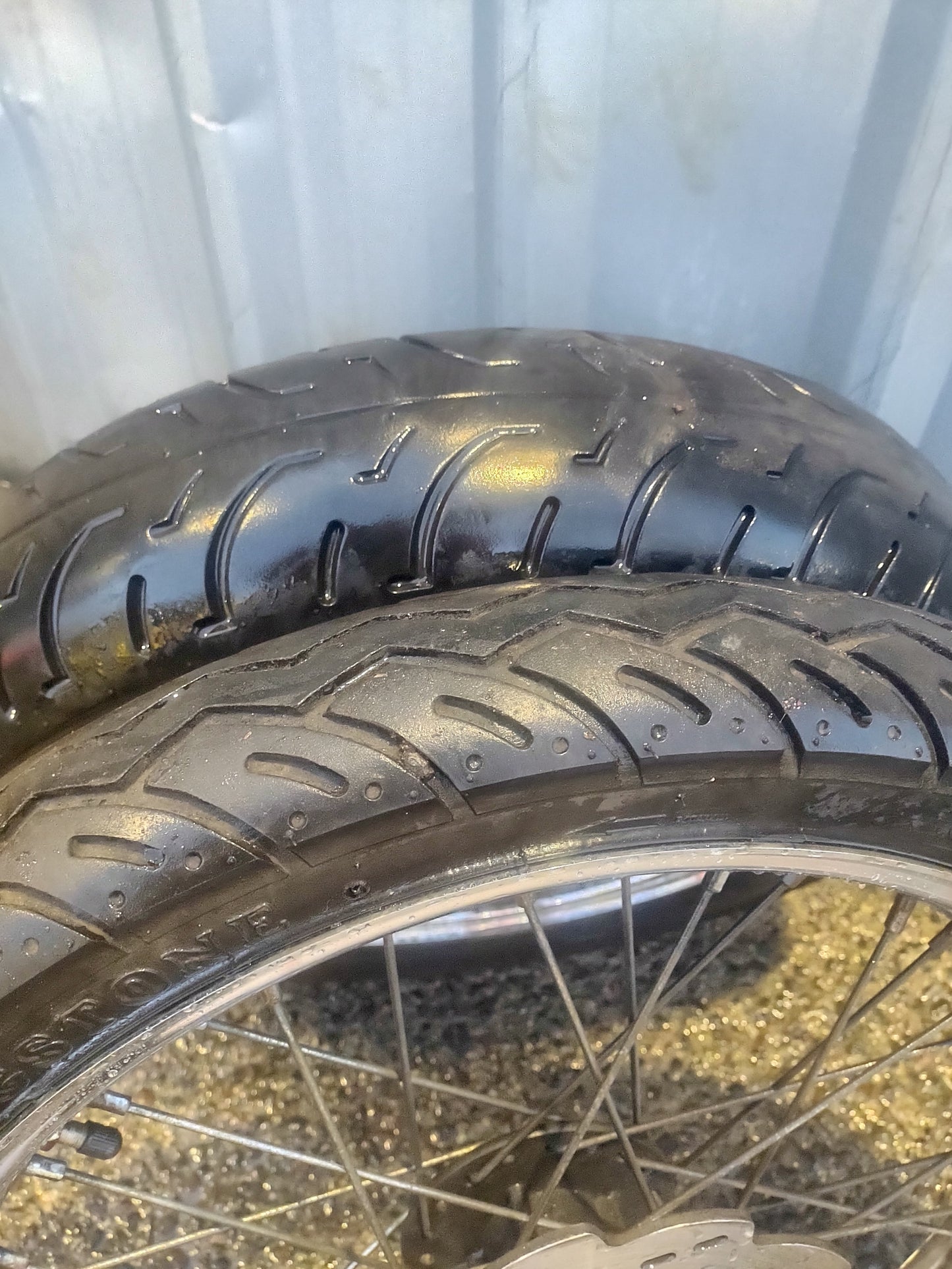 Sinnis XF 125 K157 FMI wheels & tyes (OEM)