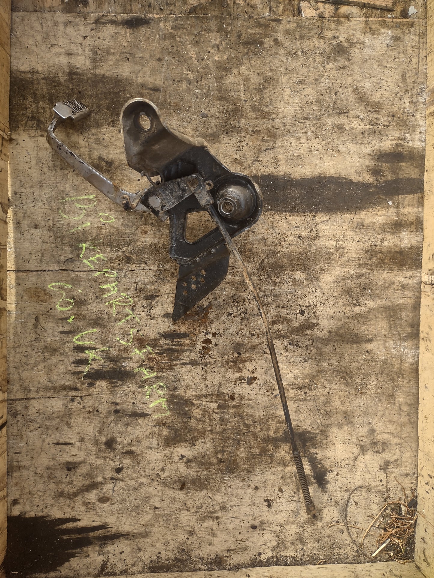 Honda CBF 125 foot peg & brake pedal used