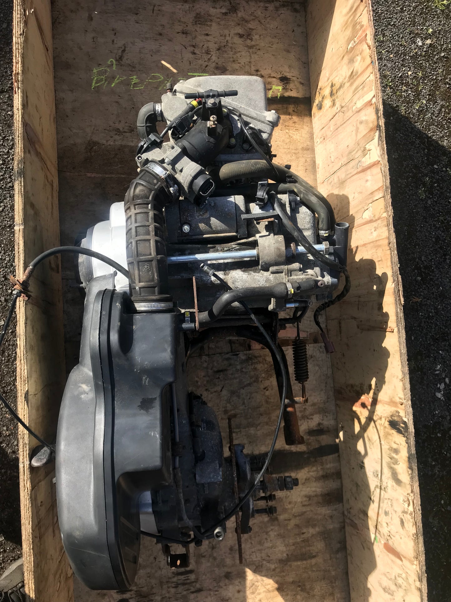 Piaggio 400cc Engine