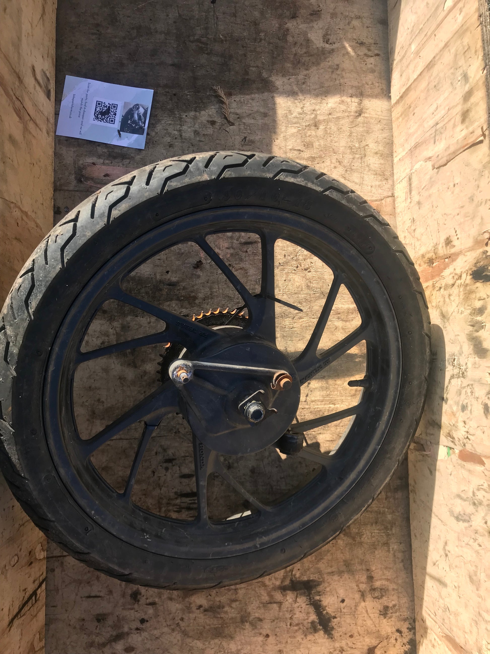 Honda Cbf 125 Motorbike Tyres 