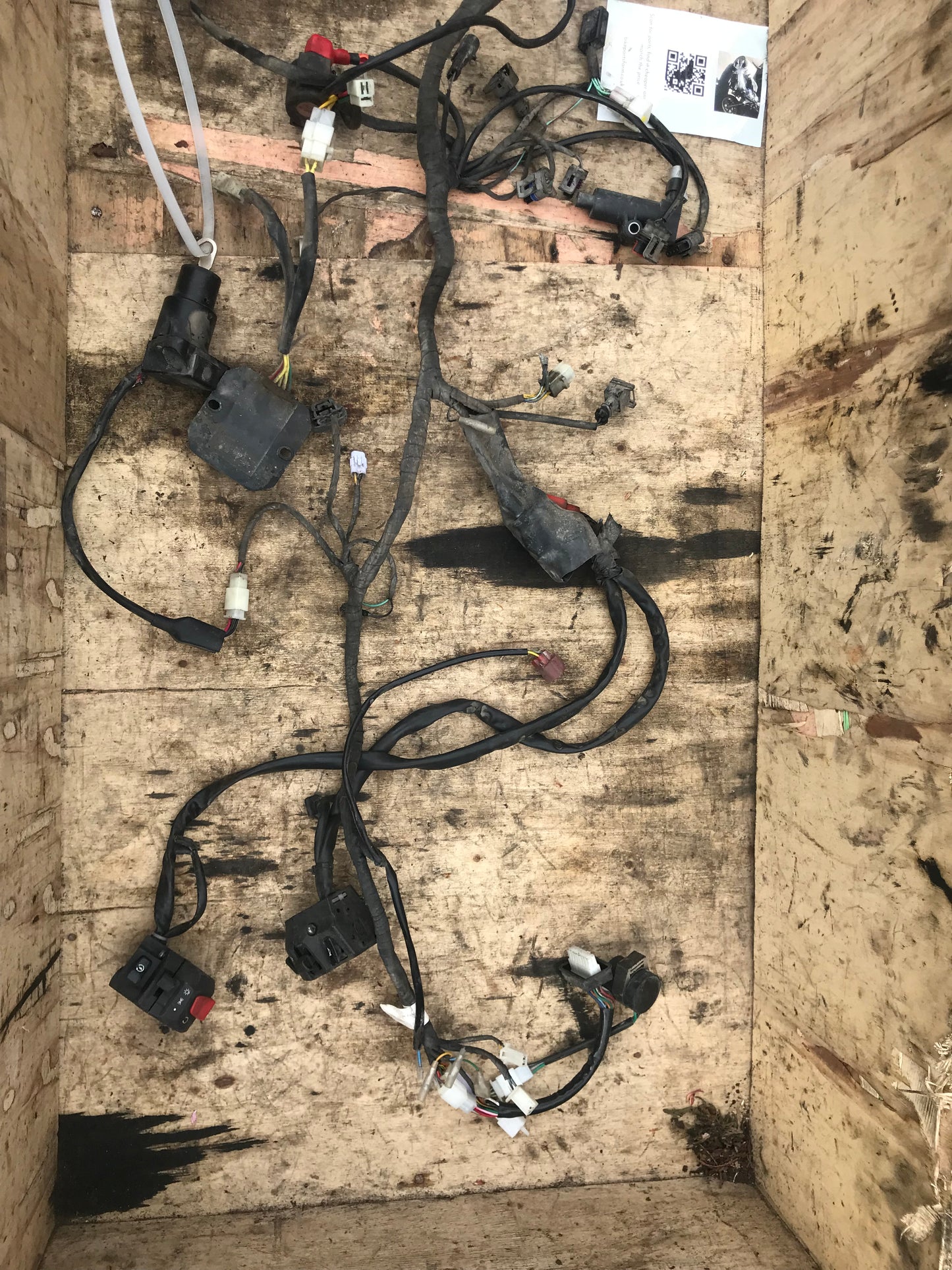 Lexmoto LXR 125 complete wiring, ECU, key and locks