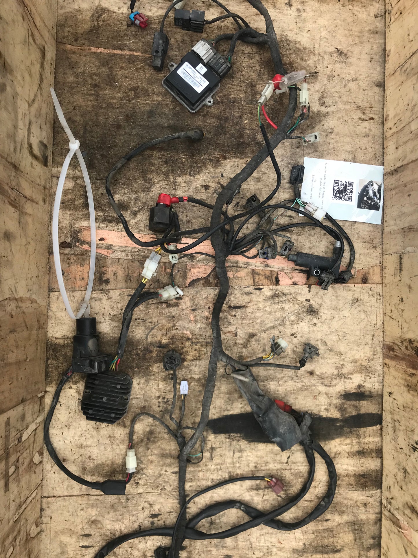 Lexmoto LXR 125 complete wiring, ECU, key and locks