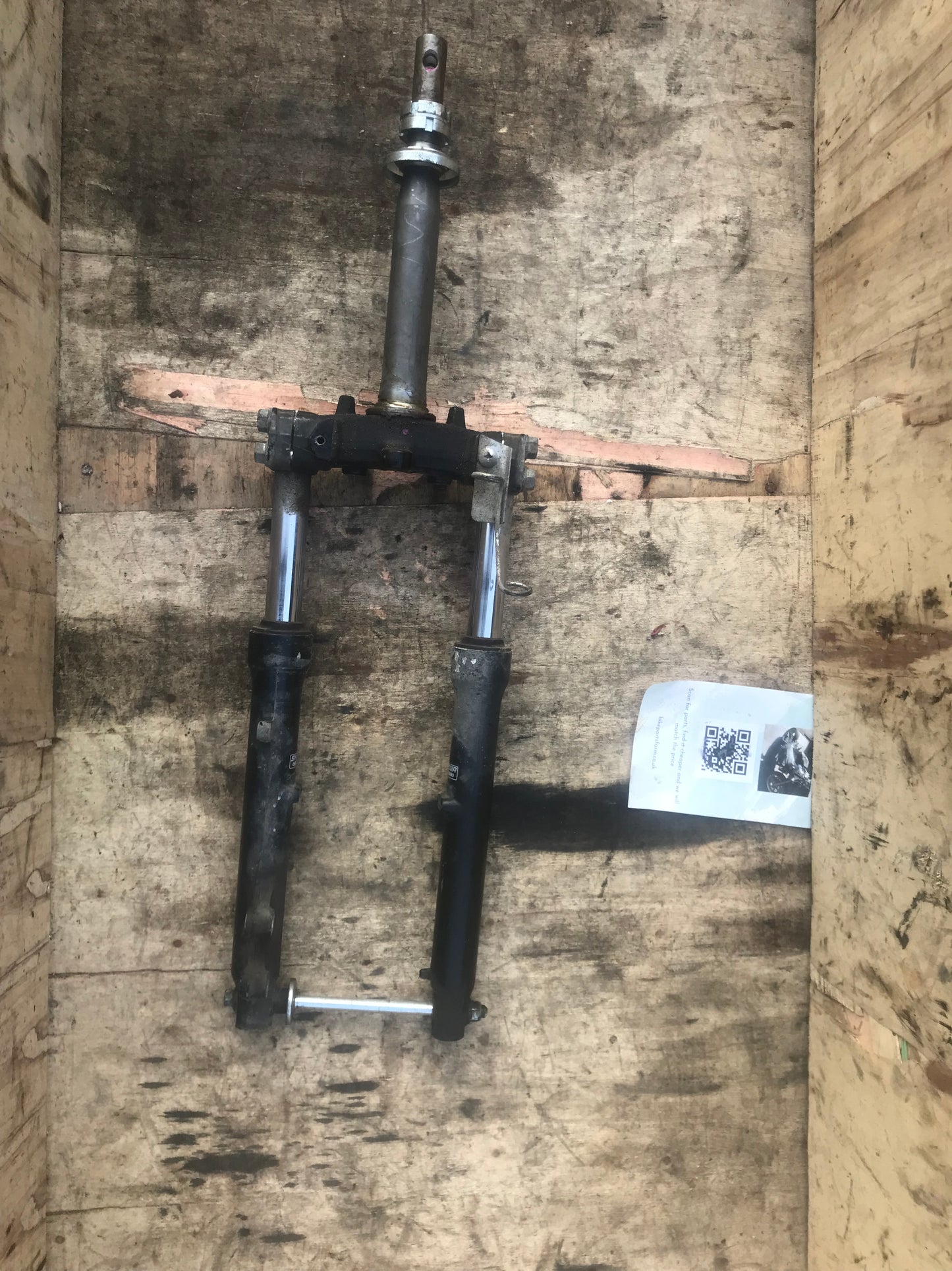 Suzuki Address UK110 front forks / shockers (2020)