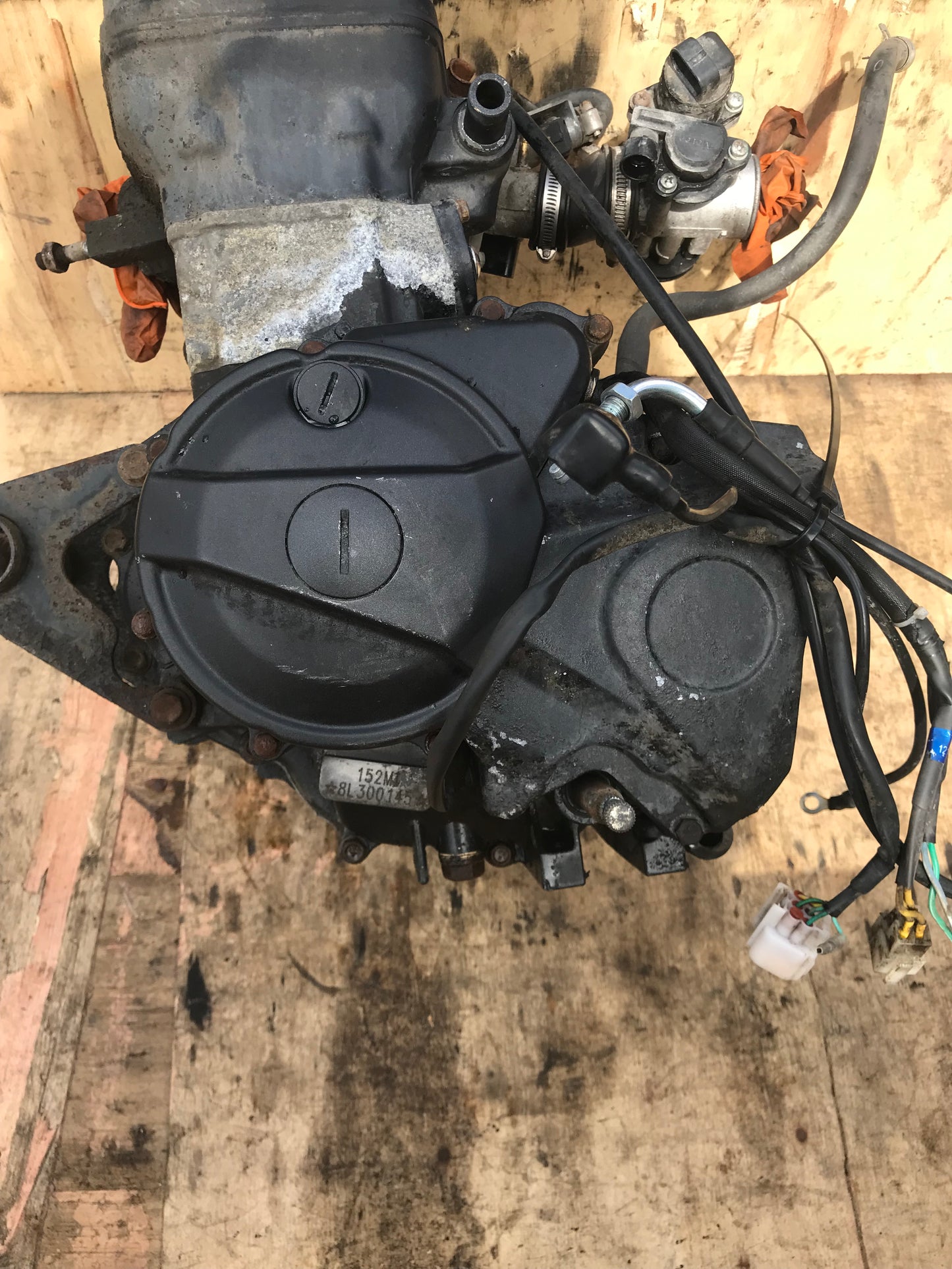 Lexmoto LXR 125 complete engine 152 MI 4 stroke (2020)