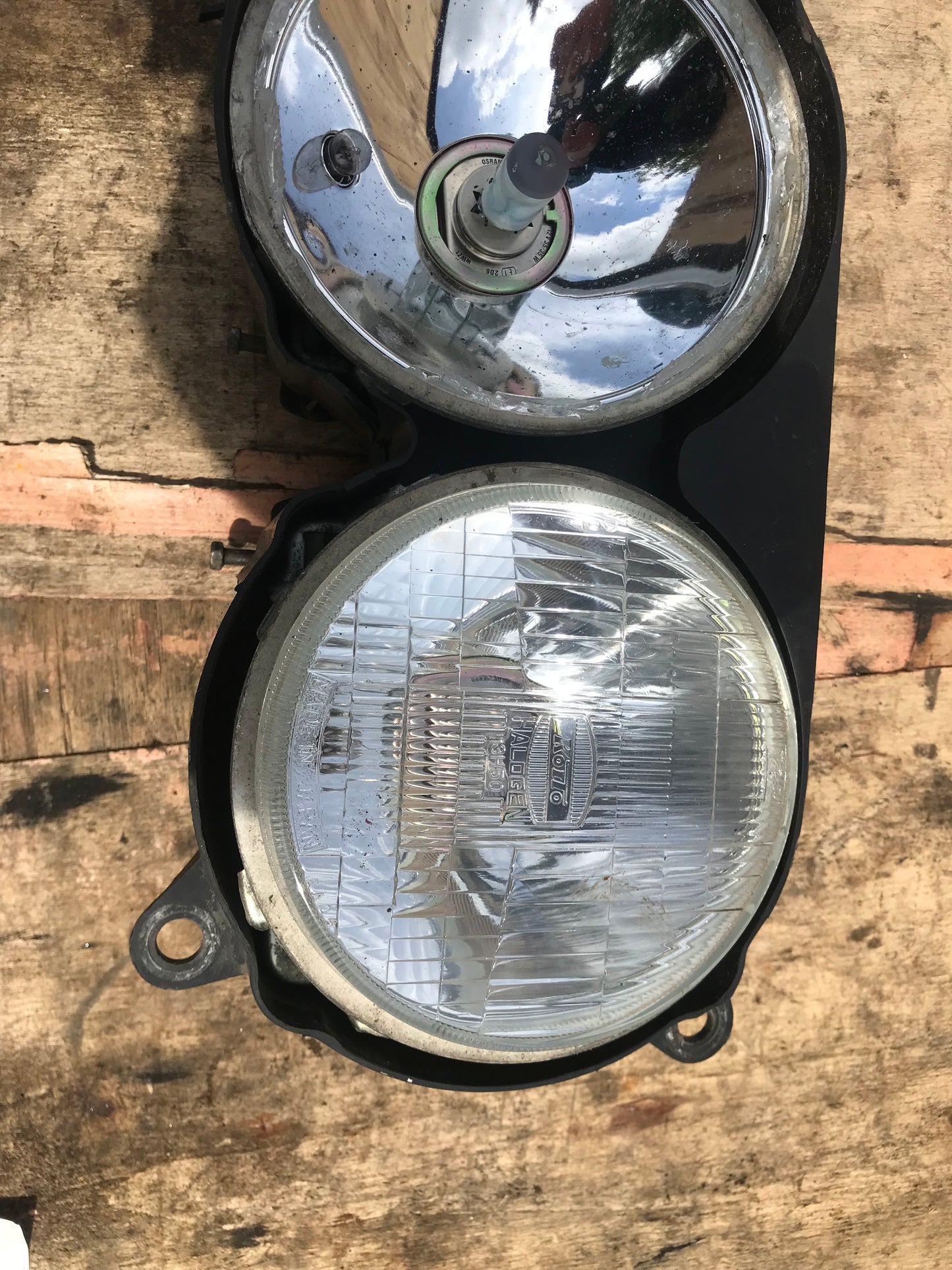 Yamaha FZR 600 3HE front headlamp original 1989