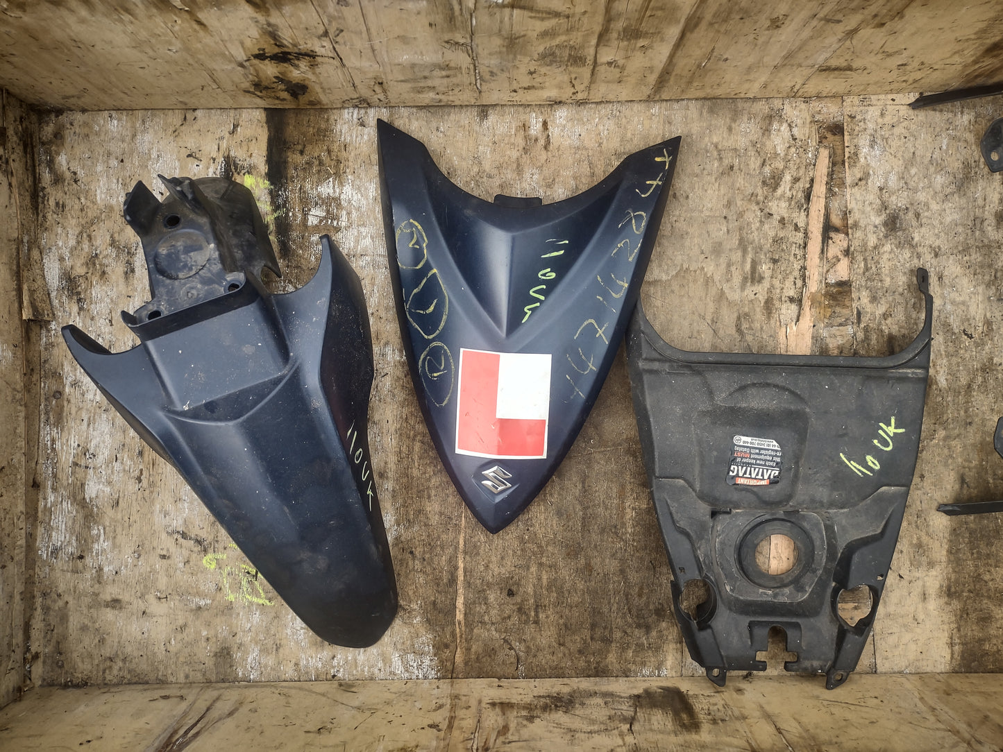 Suzuki 110 UK address fairings