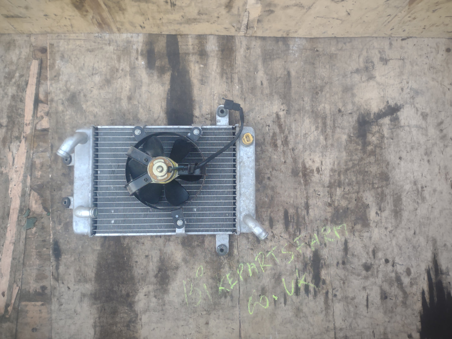 Suzuki an400 radiator, water bottle and hoses