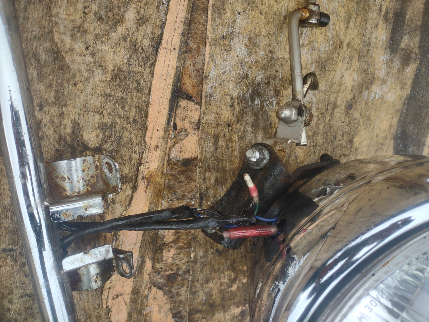 Yamaha dragstar 650 headlamp, bracket, indicator (OEM) used