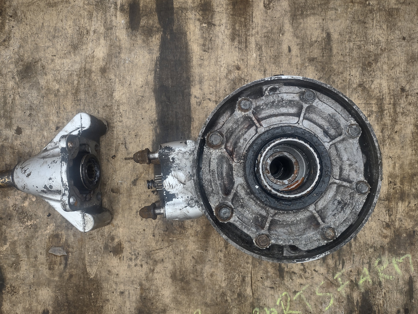 Yamaha xvs650 dragstar drive shaft PTO gearbox and axle