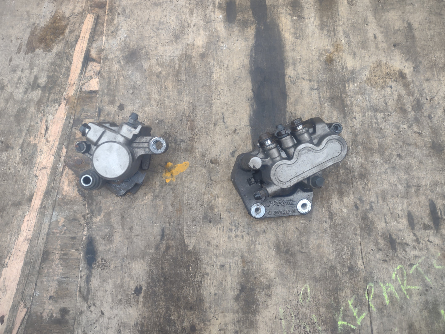 Lexmoto assault 125 calliper/s front and back (OEM) used 2022