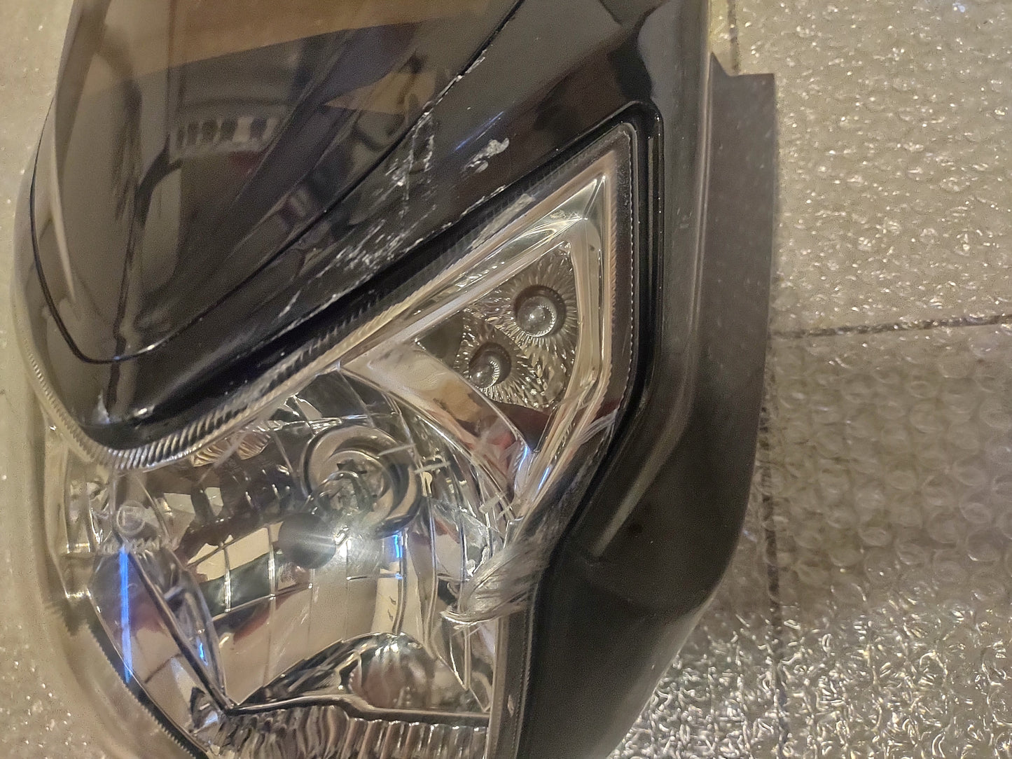 Lexmoto assault 125 headlamp and fairing (OEM) used 2022