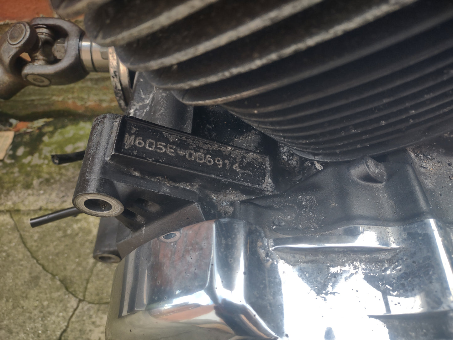 Yamaha dragstar xvs 650 complete engine M605 (warranty)