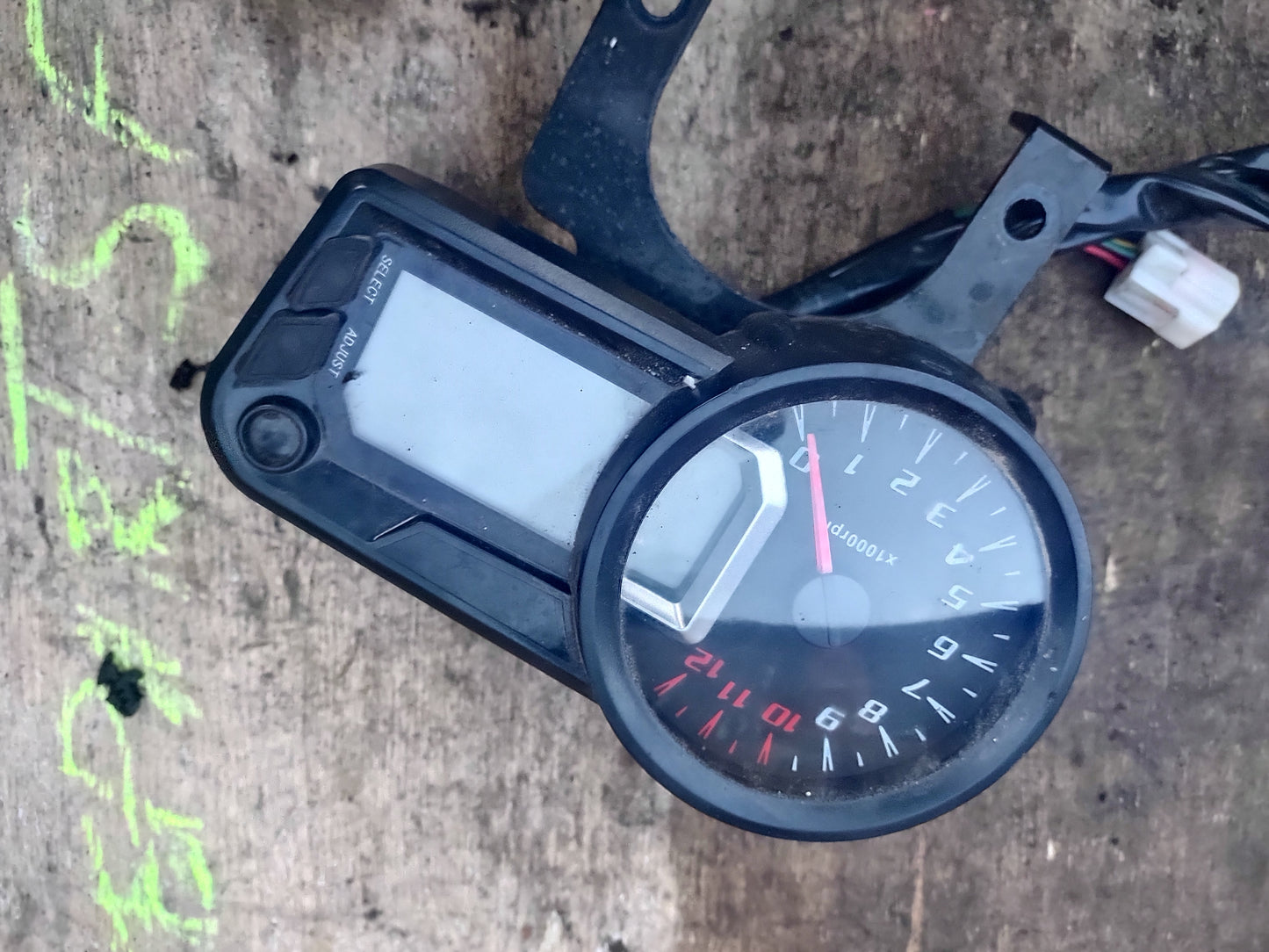 Lexmoto assault 125 KD156 FMI speedometer, rev counter (OEM) used 2022