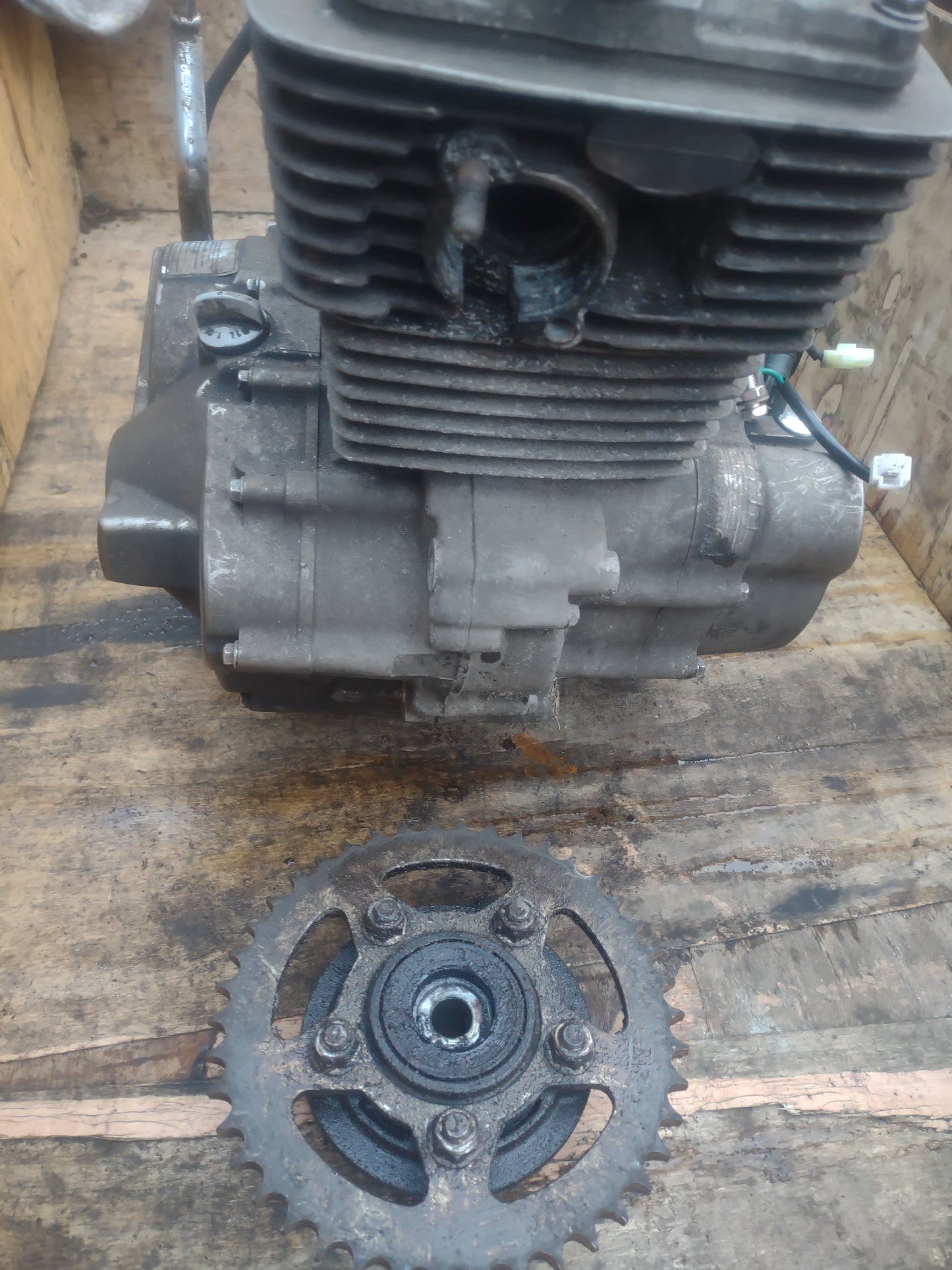 Lexmoto assault 125 KD156 FMI complete engine, chain and sprocket 2022