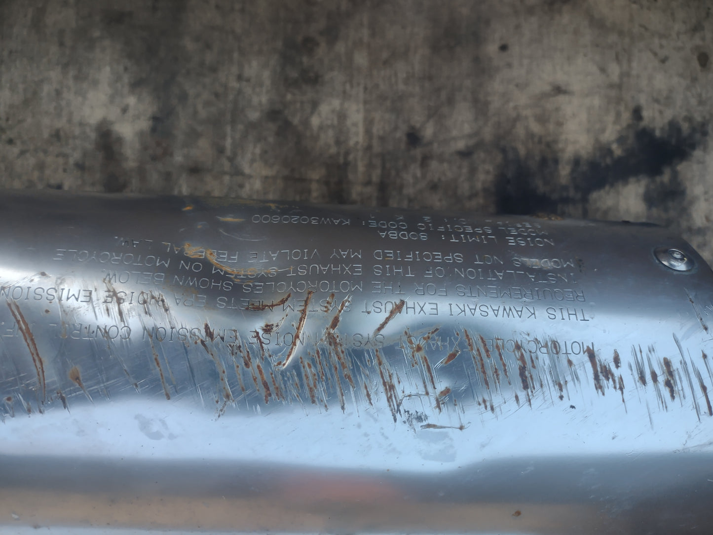 Kawasaki zzr600 exhaust, cans and header (OEM) 1993