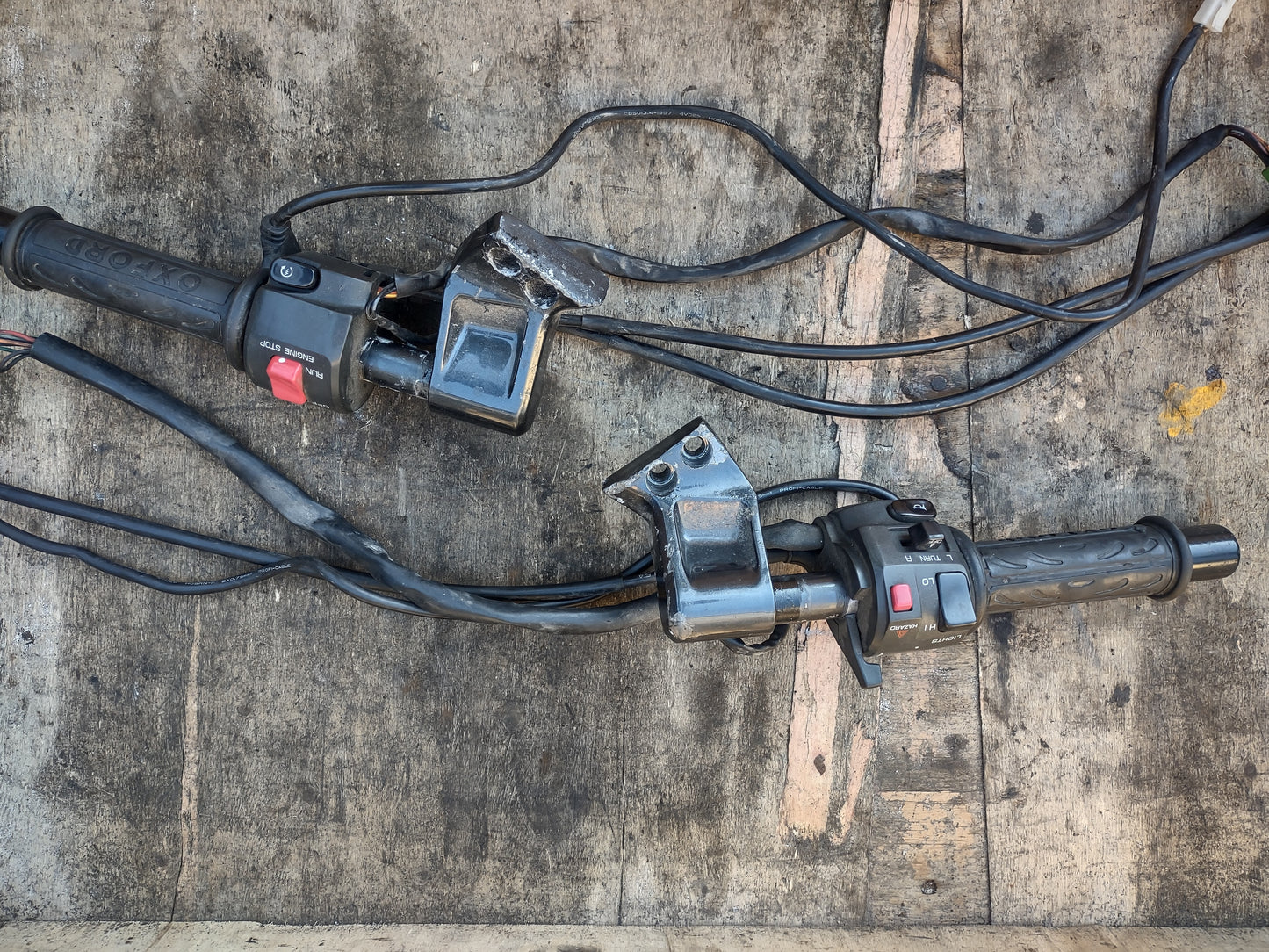 Kawasaki ZZR600 handlebars, controls, switches (OEM) used