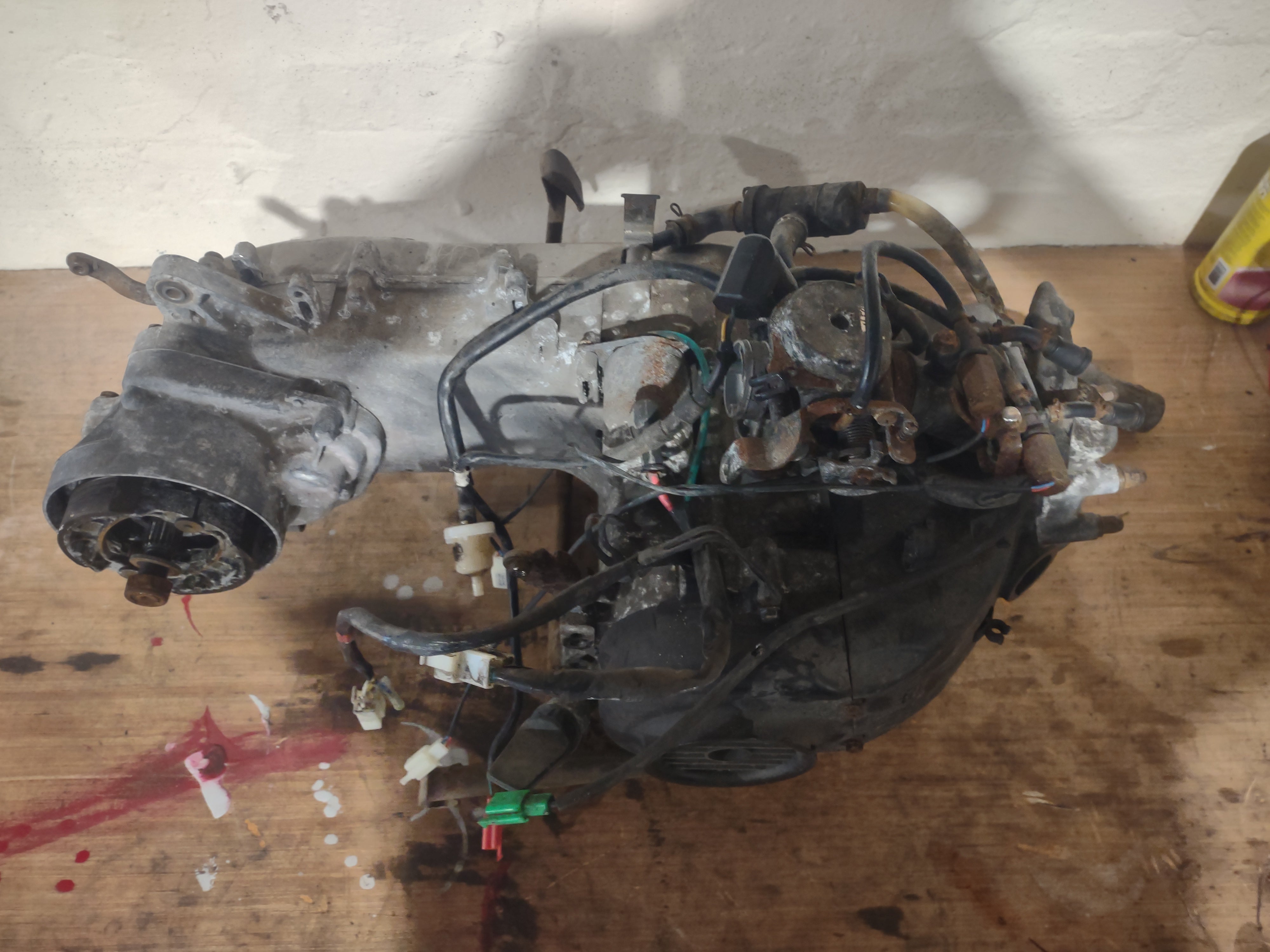 Sym Jet 50 engine xs137qm (30 days warranty) – Bikepartsfarm