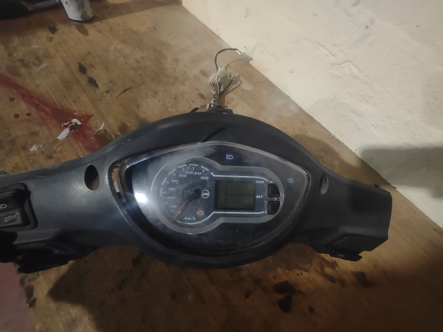 Sym Jet 50 clocks (OEM)