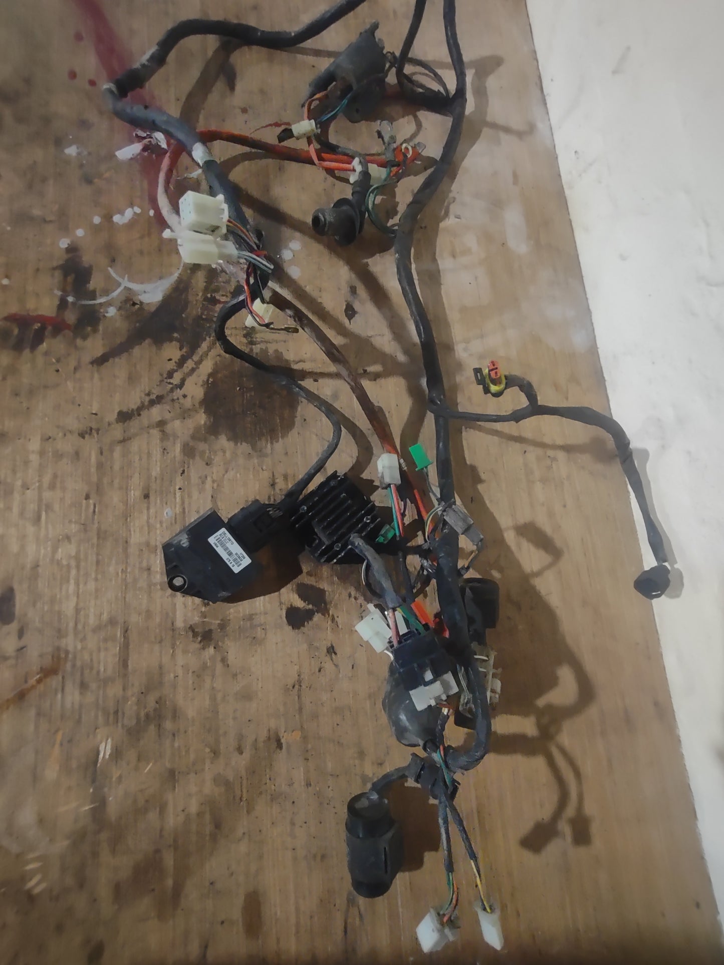 Sym Jet 50 wiring, ECU, CDI (Dellorto)