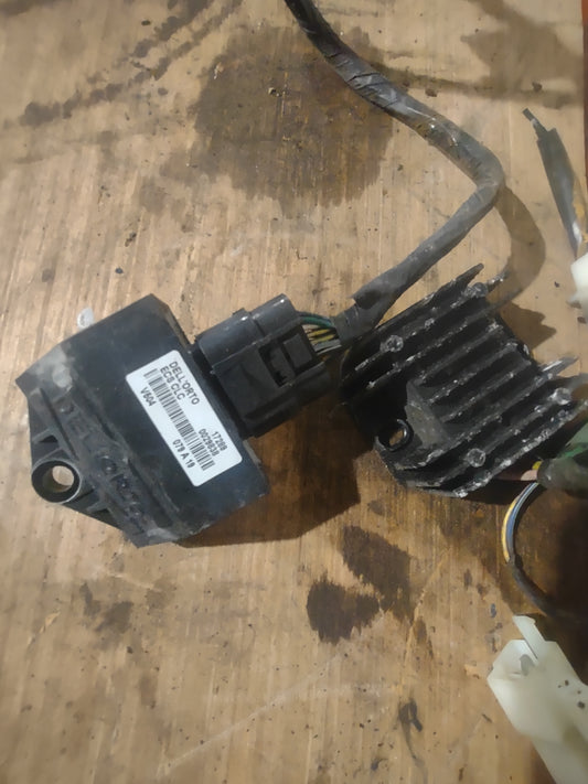 Sym Jet 50 wiring, ECU, CDI (Dellorto)