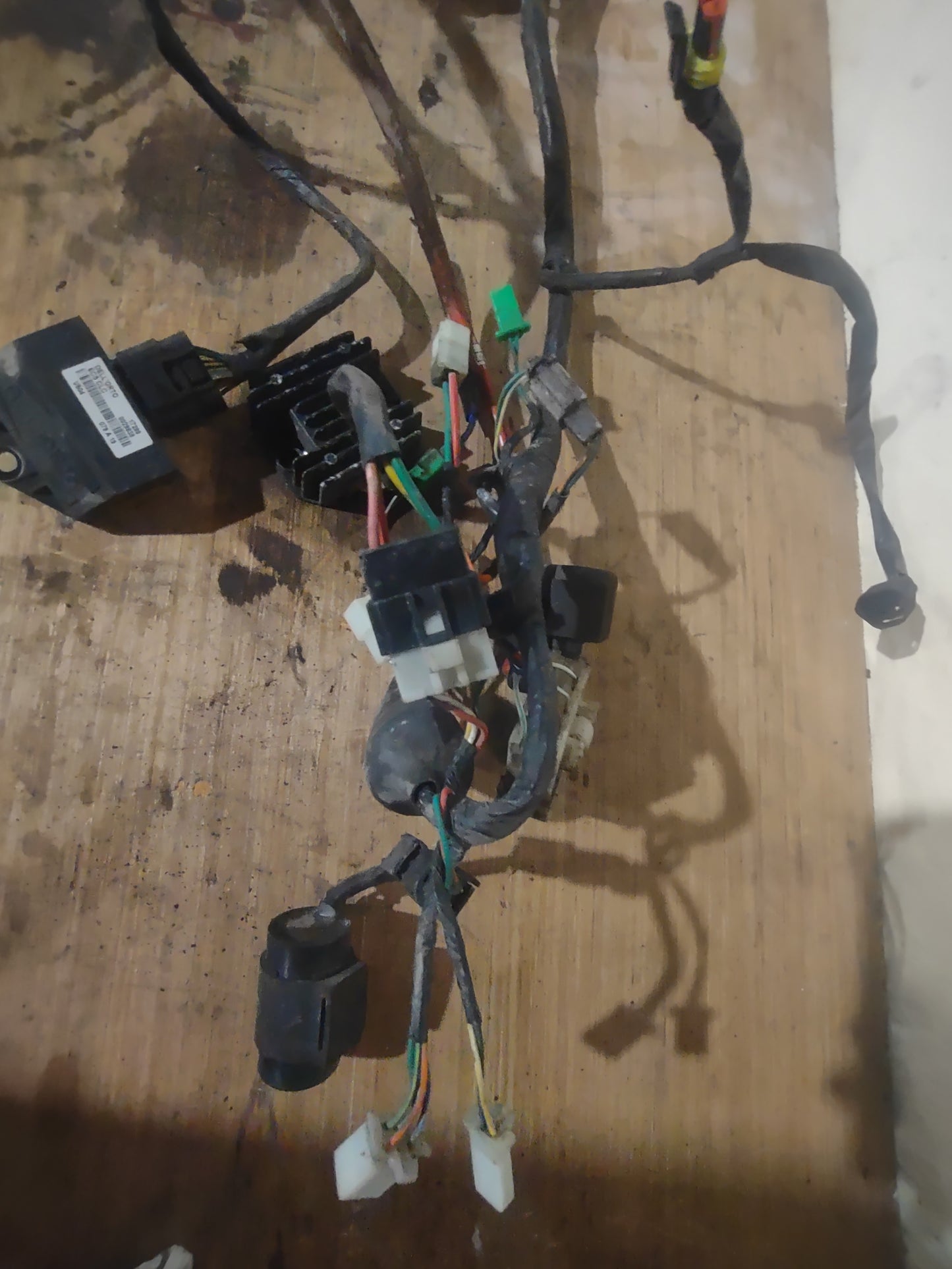 Sym Jet 50 wiring, ECU, CDI (Dellorto)