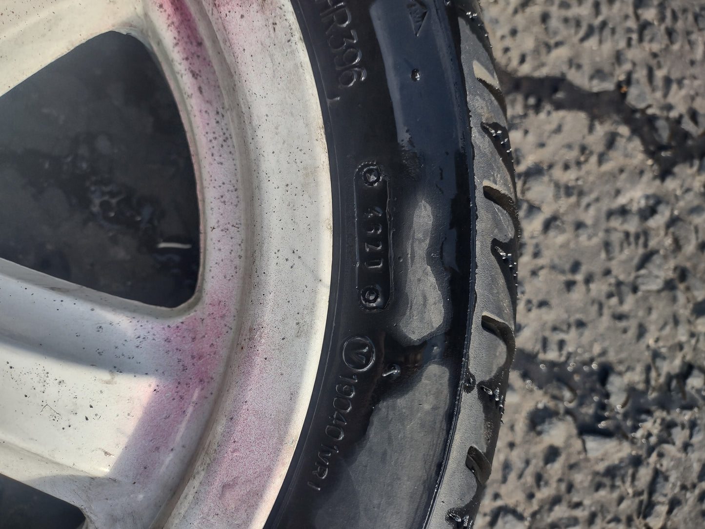 Sym Jet 50 wheels & tires (OEM)