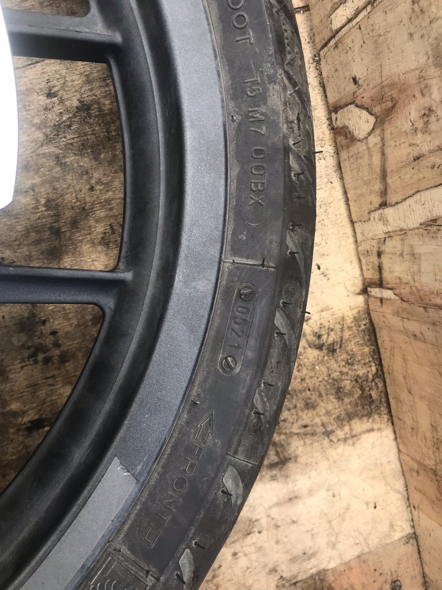 SHERCO supermoto SM-R 50 cc 17" wheels & tyres (2021)