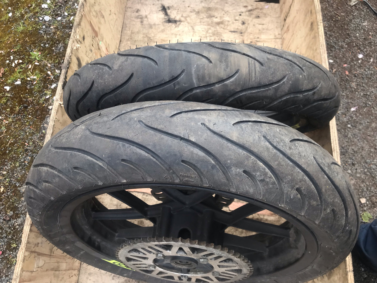 SHERCO supermoto SM-R 50 cc 17" wheels & tyres (2021)