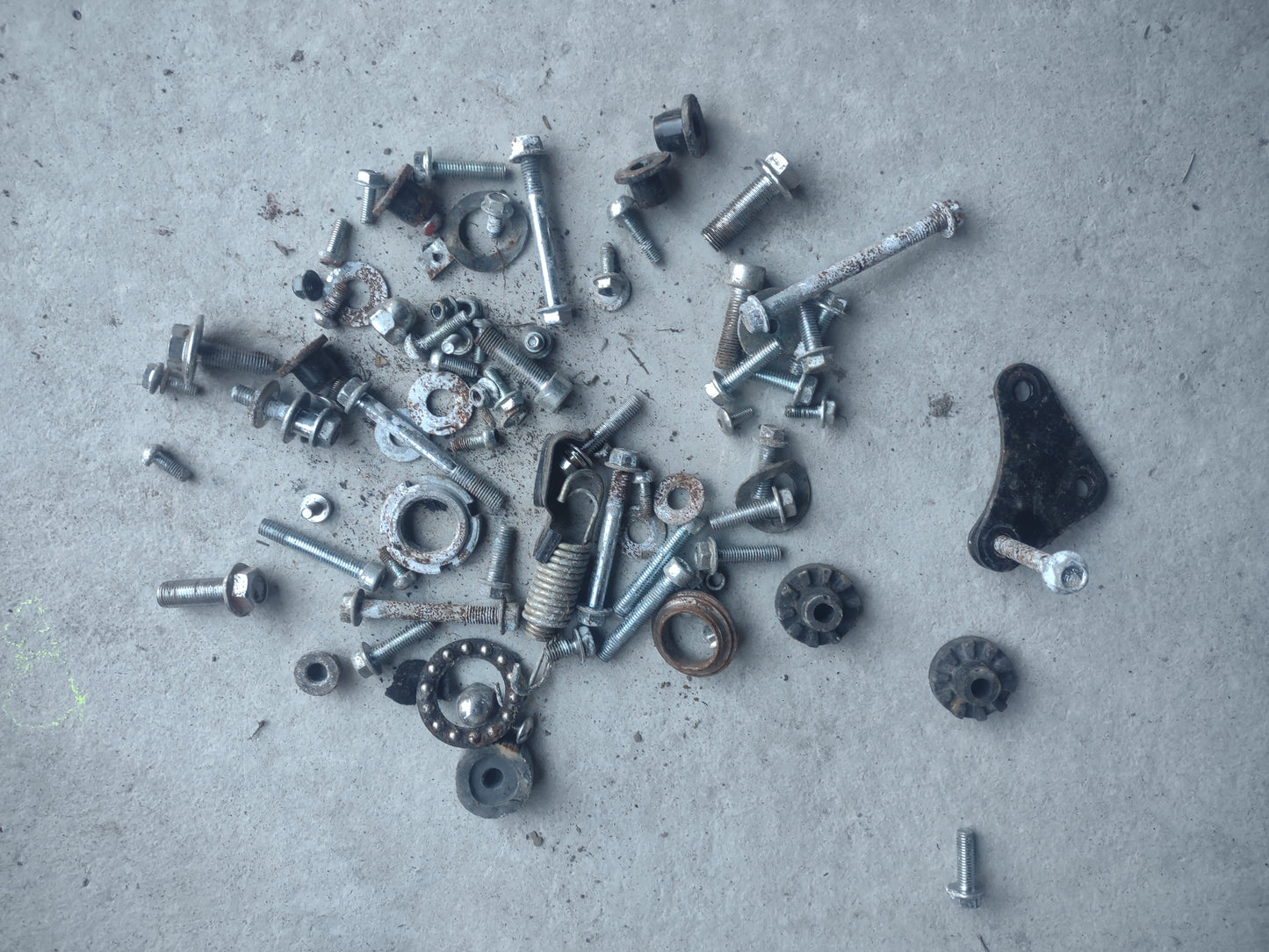 Zontes mantis 125 nuts and bolts (OEM)