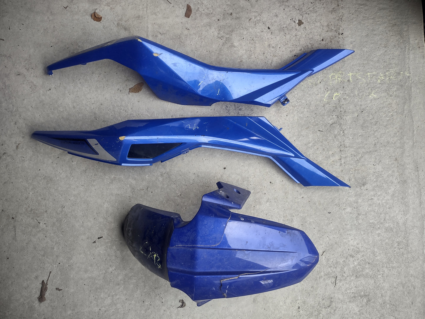 Lexmoto LXR 125 fairings (OEM) used