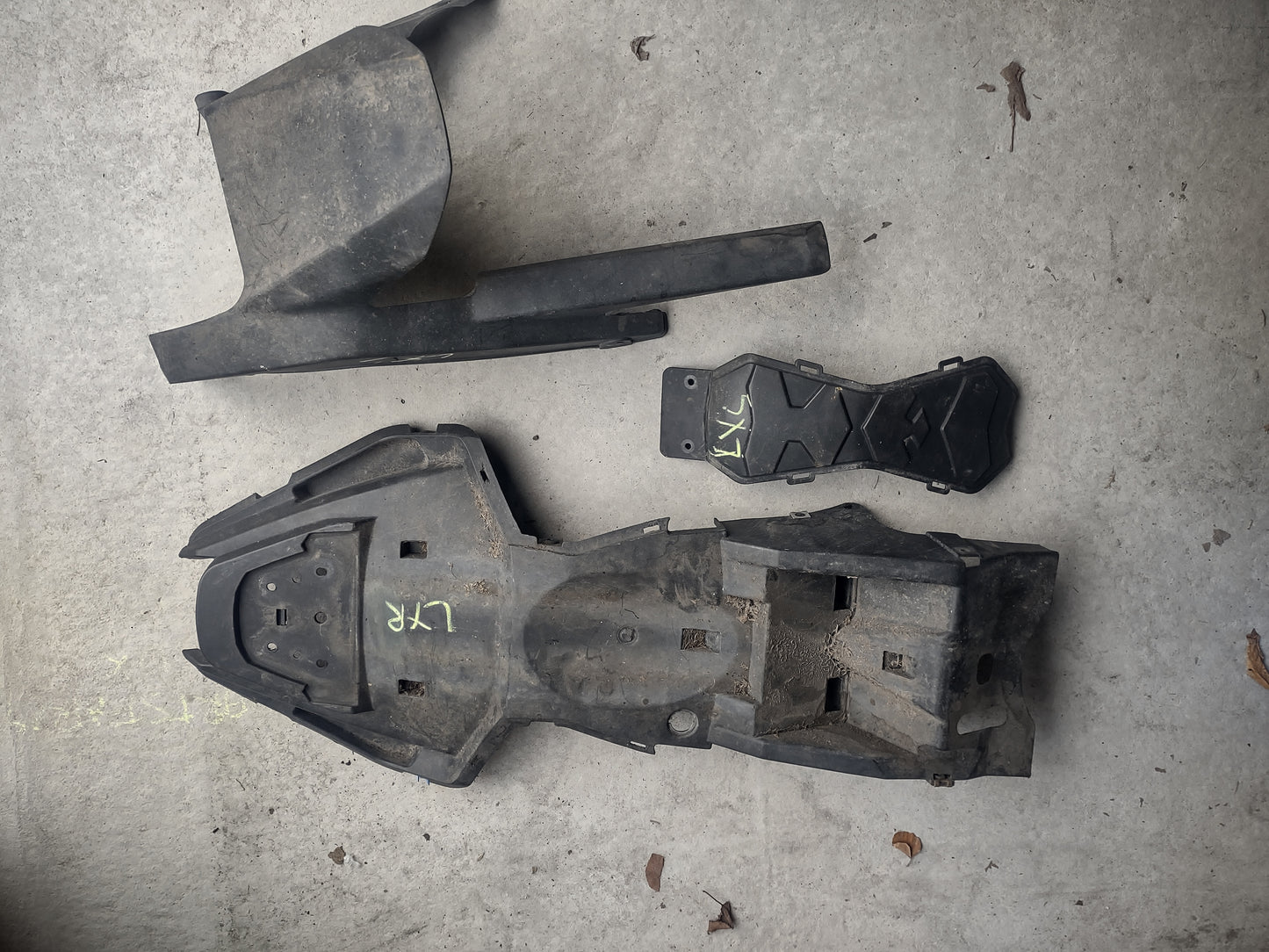 Lexmoto LXR 125 fairings (OEM) used