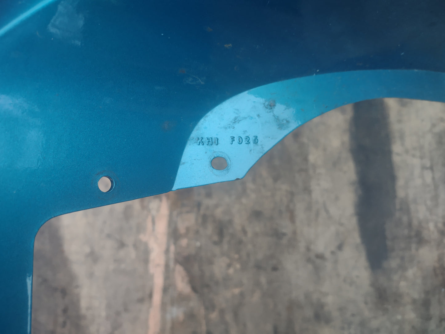 Kawasaki zzr600 nose cone, fairings, indicators, mounting bracket 1993 (OEM)